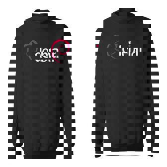 Debian Linux Tux プラグインプログラマー スウェットシャツ - Kawaiitshirt