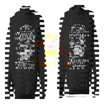 In My Defense I Was Left Unsupervised And The Fabric Store Sweatshirt | Seseable UK
