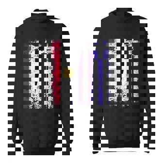 Demi Drapeau Égyptien Grec Grec Hellas Heritage Sweater e - Cadeauxyz