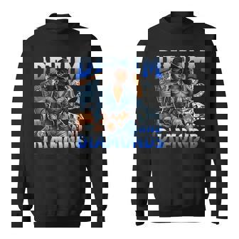 Denim And Diamonds Country Western Party Cowgirl Boots Bling Sweatshirt - Thegiftio