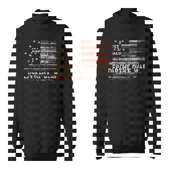 Department Of War Established 2025 Re-Established Sweatshirt | Mazezy