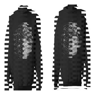 The Dharmatore Géométrieacrée Fleur Deie Lune Sweater e - Cadeauxyz