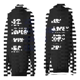 Dig&Sample&Chop&Beat シャツ Mpc ドラムサンプラー 音楽愛好家 スウェットシャツ - Kawaiitshirt