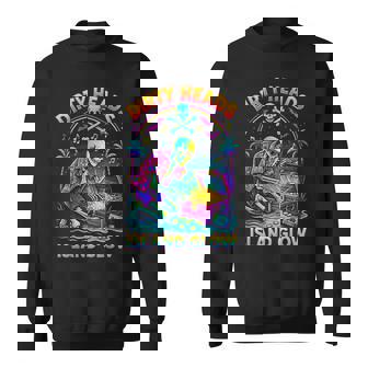 Dirty Heads Island Glow Beach Vibes Skeleton Diver Men Sweatshirt - Monsterry