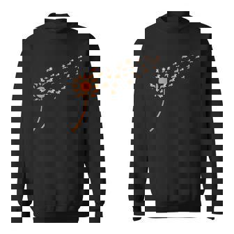 Dog Lovers 風に吹くタンポポのコーギー スウェットシャツ - Kawaiitshirt