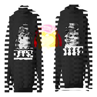 Doge Trump Hodl Cryptocurrency スウェットシャツ - Kawaiitshirt