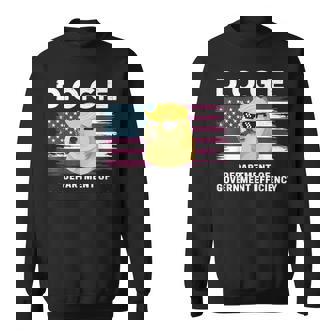 Doge 政府効率省 トランプ柴犬 スウェットシャツ - Kawaiitshirt