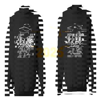 Done Class Of 2025 Graduation For Her Him Grad Seniors Sweatshirt - Thegiftio UK