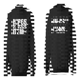 Donna Tennis Tennista Divertente Non Posso Regalo Uomo Donna Con Collo A Felpa - Novitaregali