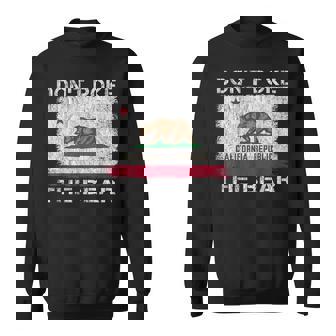 Don’T Poke The Bear California Republic Flag Sweatshirt | Mazezy