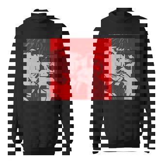 Dot Pattern Original Icon Official Illustration Red スウェットシャツ - Kawaiitshirt