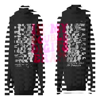 In My Double Digits Era 10Th Birthday Version Coquette Bow Sweatshirt - Monsterry