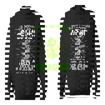 Dragon C'est Mon Costume Humain Je Suisraiment Un Dragon Dragons Sweater e - Cadeauxyz