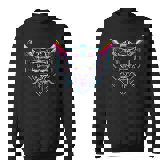 Dripping Baseball Catcher Mask Baseball Fan Street Style Sweatshirt - Thegiftio UK