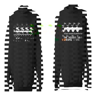 Theeasons Patrick's Day アイルランド 4つのかわいい羊のシャムロック スウェットシャツ - Kawaiitshirt