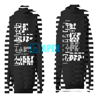 Eatleep Apex リピートシャツ 面白いモチベーションギフト スウェットシャツ - Kawaiitshirt