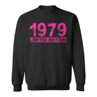 Edición Limitada 1979 Cumpleaños 1979 Nacido 1979 Año In Mangas Camisa de entrenamiento - Regaloses