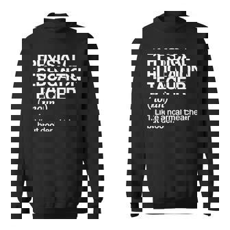 Educación Física Definición Profesor Divertido Pe Profesor Regalo Camisa de entrenamiento - Regaloses