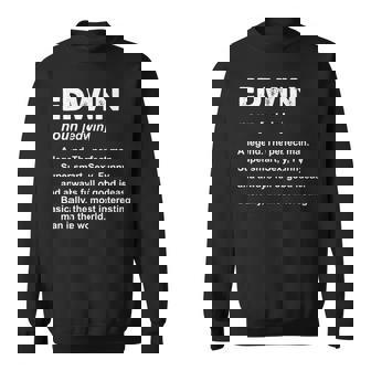 Edwin 名前 長袖tシャツ スウェットシャツ - Kawaiitshirt