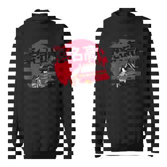 Ef Civic 和風レトロカー スウェットシャツ - Kawaiitshirt