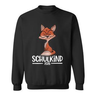 Einschulung Kinder 2026 Fuchs -Chulkind 2026 Für 1 Klasse Sweatshirt - Geschenkecke