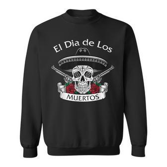 El Dia De Los Muertos Mexicankull El Jefe Sweater e - Cadeauxyz