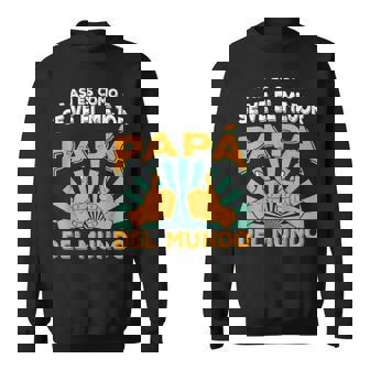 El Mejor Papa Del Mundo Dad Dia Del Padre Hombre Regalo Camisa de entrenamiento - Regaloses