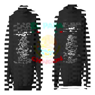 El Papa Mas Chingon Fathers Day Mexican Dad Spanish Papa Men Sweatshirt | Mazezy
