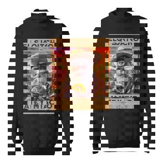 El Squatcho Ate My Taco Bigfoot And Sasquatch Sweatshirt - Thegiftio