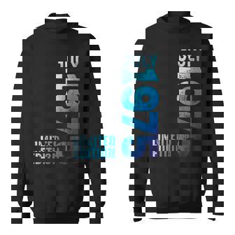 En Juillet 1975 Année 1975 Retro 1975 Millésime 1975 Depuis 1975 Sweater e - Cadeauxyz