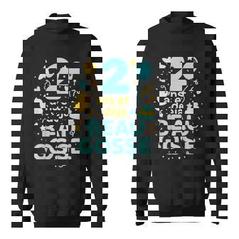 Enfant 2 Ans Et Déjà Beau Gosse Bébé Anniversaire Drôle Sweater e - Cadeauxyz