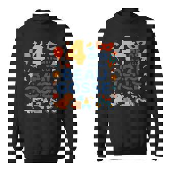 Enfant 4 Ans Et Déjà Beau Gosse Bébé Anniversaire Drôle Sweater e - Cadeauxyz