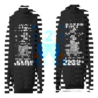 Enfant Niveau 2 Débloqué Gaming Ado Geek Anniversaire 2 Ans Gamer Sweater e - Cadeauxyz