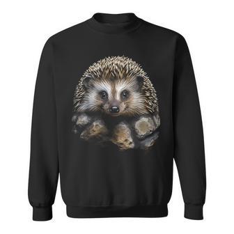 Erizo Animal Arte Gráfico Erizo Camisa de entrenamiento - Regaloses