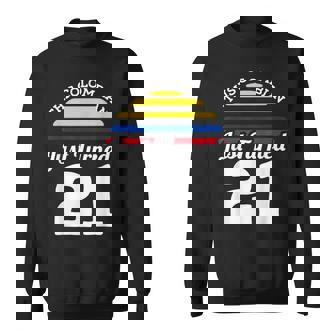 Este Colombiano Acaba De Cumplir 21 Años Colombia Regalo De Cumpleaños Número 21 Camisa de entrenamiento - Regaloses