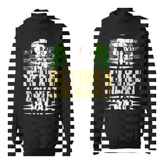 Estoy Jubilado Hago Lo Que Quiero Humor Divertido Camisa de entrenamiento - Regaloses