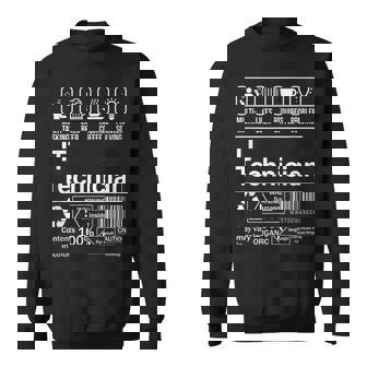 Étiquette It Technician Description Sweater e - Cadeauxyz