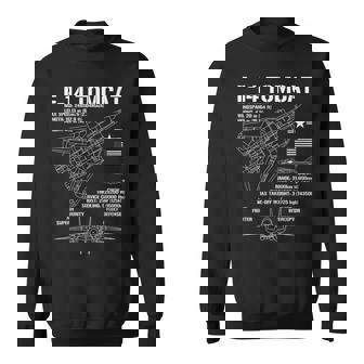 F-14 Tomcat 戦闘機 ジェット仕様 軍用飛行機 F14 Tomcat スウェットシャツ - Kawaiitshirt