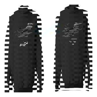 F-2日本の戦闘機 スウェットシャツ - Kawaiitshirt