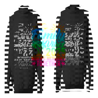 Family Vibes 2025 Making Memories Together Tie Dye Summer Sweatshirt | Mazezy