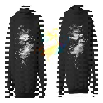 Fantasy-Tastix Fee Mythique Motif Fantaisie Uvre D'art Fee -Adultes -Enfants Noir Short S Sweater e - Cadeauxyz