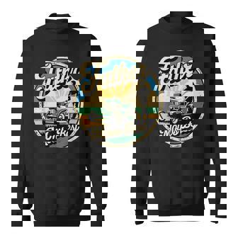 Father Mows Best – Lawn Mowing Dad Joke Sweatshirt - Monsterry