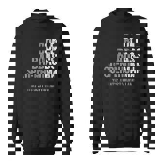 Fathers Day Old Man Saying Husband Man Birthday Sweatshirt - Monsterry
