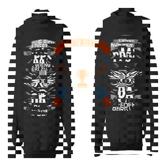 Father's Day Nur Die Besten Papas Werden Zum Opa Befördert Sweatshirt - Geschenkecke