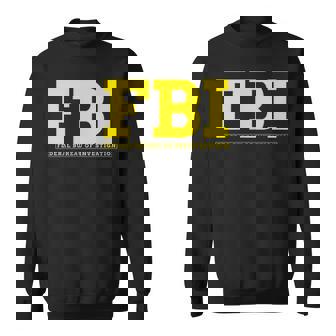 Fbi連邦捜査官事務所両面 スウェットシャツ - Kawaiitshirt
