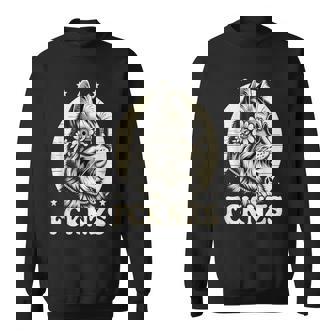 Fck Nzs かわいい猫 スウェットシャツ - Kawaiitshirt