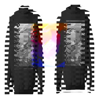 Feel The Musicaporwave 90S Tape Grunge Aesthetics Sweatshirt - Seseable