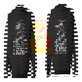 Fier Comme Un Lensois –Upporter Rc Lens Lion Sweater e - Cadeauxyz
