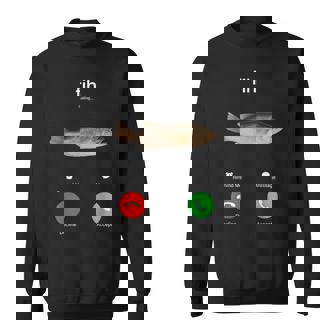 Fih Calling Remind Me Message Decline Accept Phone Call Fish Sweatshirt - Thegiftio UK