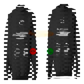 Fih Calling Remind Me Message Decline Accept Phone Call Fish Sweatshirt | Mazezy